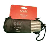 OEX - Silk Sleeping Bag Liner - MUMMY - WHITE - OEXAA10084WHT ⭐️⭐️⭐️⭐️⭐️ ✅️