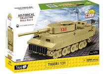 COBI, Char TIGER I 131 – 144 Pièces, échelle 1/72, COB3095