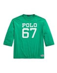 Polo Ralph Lauren Green T-Shirt 67 Jersey 3/4 Sleeve Tshirt Size M BNWT RRP £85