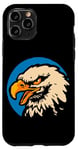 iPhone 11 Pro Retro Bald Eagle Bird American Animals Case