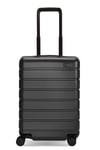 Explorer Arlo Pro 52cm Hardside USB Carry-On Suitcase Black