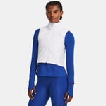 Veste sans manches isolante Under Armour Storm Session Run pour femme Blanc / réfléchissant M