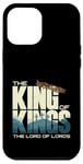 iPhone 12 Pro Max Jesus is the King of Kings Crucifixion Cross Crown Gospel Case