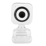 Built In Mic Computer Camera Webcam Pc Accessory 480P White With Transparent MPF