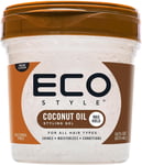 Eco Style Coconut Oil Eco Styler Hair Gel, Moisturises and Conditions, 473 ml (