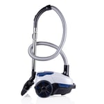 Dirt Devil Aspirateur avec Sac 2,5 l 800 W DD2002, Blanc/Bleu/Noir, 2.5 liters, 72 décibeles