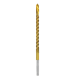 4mm Titanium Coated Drill Bit Spiral Jagged Saw Drill Bit Composite Drill3279