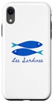 Coque pour iPhone XR Les sardines pêcheur esthétique poisson sardine côtier