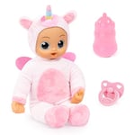 Bayer Design 93028AC Baby doll I Baby Angels with sound, soft body, big eyes, 30 cm, unicorn