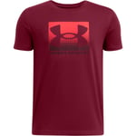 Under Armour B Boxed Sports Update Trenings T-skjorte Barn - Bordeaux - str. 164 - 176