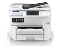 Epson Workforce Pro Em-C7100dwf, Bläckstråle, Färgutskrift, 4800 X 1200 Dpi, A3+, Direktutskrift, Vit