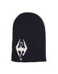 Skyrim Beanies Skyrim -  Emblem Slouchy Beanie Black