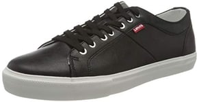 LEVI'S Homme Woodward Chaussures, Regular Black, 40 EU