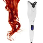 (UK Plug)Auto Hair Curler Automatic Curling Iron Wand With LED Display Hair