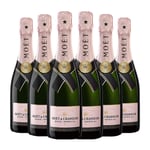 Moet & Chandon Imperial Rosé Champagne 37.5cl i- Pack of 6