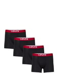 Levis Men Solid Basic Boxer Brief O Black Levi´s