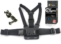 Adjustable Elastic Chest Strap Harness Mount For Gopro Hero 9 8 7 6 5 4 3