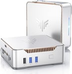 Mini Pc 16Go Ram 512Go Rom, 12Th Gen ¿ntel Alder Lake-N95 3,40Ghz Ordinateur De Bureau, Gk3 Plus Mini Tour Pc Avec 2X Hdmi+Vga 4K Triple Affichage/Wifi 5/Rj45 Pour Bureau,Étude[PCZ230321]