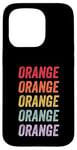 Coque pour iPhone 15 Pro Orange