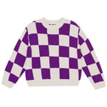 Molo Gertina Strikkegenser Purple Shell Check | Lilla | 158/164 cm