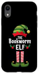 iPhone XR The Bookworm Elf Matching Family Christmas Book Lover Worm Case