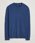 Polo Ralph Lauren Merino Crew Neck Pullover Rustic Navy Heather