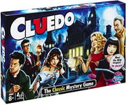 Cluedo, The Classic Mystery Game - Eliminate Suspects and Discover WHODUNIT, with WHAT and WHERE!