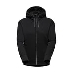 Mammut Veste à capuche ML pour femme, Noir, XS