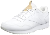 Reebok Femme Royal Glide Ripple Baskets, FTWR White/Classic White/Sahara, 38 EU