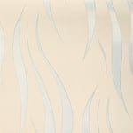 HANMERO Papier Peint Moderne Intissé Motif de Rayures 3D Flocage pour Chambre Salon TV Fond Bureau-0,53m*10m