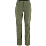 Fjällräven Fjällräven Abisko Hybrid Trail Trousers W - Laurel Green - Dam - 36/L- Naturkompaniet