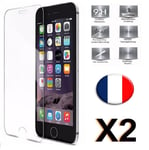 X2 Verre Trempé iPhone 6Plus / 6S Plus Film Protection en Verre trempé écran Pro