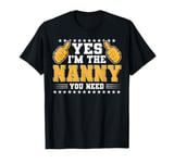 Retro Profession I'm The Nanny T-Shirt