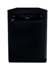 Hotpoint Hfc3C26Wcbuk 13 Place, Fullsize Dishwasher - Black