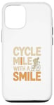 Coque pour iPhone 12/12 Pro Citation Cycliste Cycliste Bike Rider