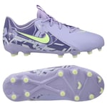 Nike Phantom Gx Ii Academy Mg United - Purple Agate/neon Barn, størrelse 37½