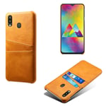 Samsung Galaxy M20 skal med korthållare - Orange