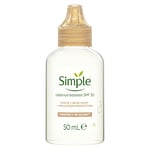 Simple Protect 'N' Glow Radiance Booster SPF 30 naturally preservative free moisturiser for dull & tired skin 50 ml