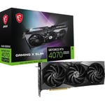 Carte graphique interne MSI NVIDIA GeForce RTX 4070 SUPER 12G GAMING X SLIM Ray tracing