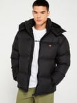 Ellesse Men's Dappiani Padded Jacket - Black, Black, Size M, Men