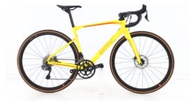 bmc road machine 02 carbone di2 11v    jaune   velo de route   bmc   bon etat