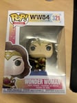 Brand New Funko Pop! Heroes: Wonder Woman 1984 (Metallic) Vinyl Figure 321