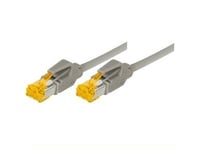 Patchkabel S/Ftp, Pimf, Cat 6A, Grå, 25,0 M For 10 Gigabit/S, Halogenfri, Med Draka-Kabel Og Hirose-Kontakter Tm31 (Tidligere Kalt S/Stp) (72225)