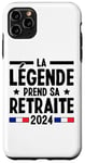 Coque pour iPhone 11 Pro Max La Légende Prend Sa Retraite Pension 2024 Idée De Cadeau