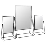 3 Piece Square Dressing Table Mirror Set 2 Sizes