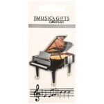 Piano Fridge Magnet (The Music Gift Company) with Free Download Album