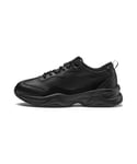 Puma Womens Cilia Lux Training Trainers - Black Leather - Size UK 5.5