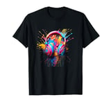 Sonic Splash Painted Headphones T-Shirt