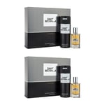 2 x David Beckham Classic EDT 40ml and Deodorant Spray 150ml Gift Set For Him