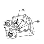 Disjoncteur Fusible RéInitialiser 12-48 v dc Amplificateur Audio de Voiture éTanche, 150 a